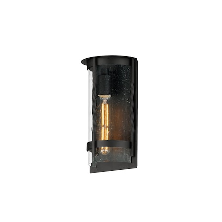 Maxim Lighting Foundry 1-Light Outdoor Wall Sconce, Black 30191CDBK